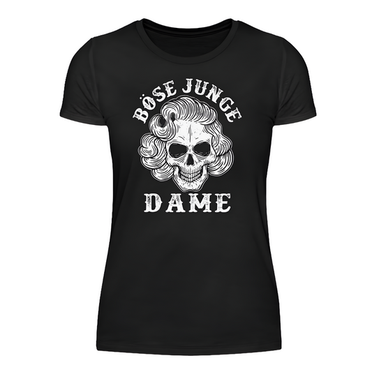 Böse junge Dame - Damen T-Shirt