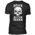 Böser alter Mann - T-Shirt Rückendruck