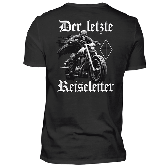Der letzte Reiseleiter - T-Shirt Rückendruck
