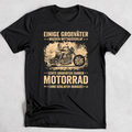 Echte Großväter fahren Motorrad - T-Shirt