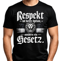 Respekt ist keine Option, sondern ein Gesetz. - Premium T-Shirt