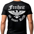 Freiheit ist unser Recht - Premium T-Shirt Rückendruck