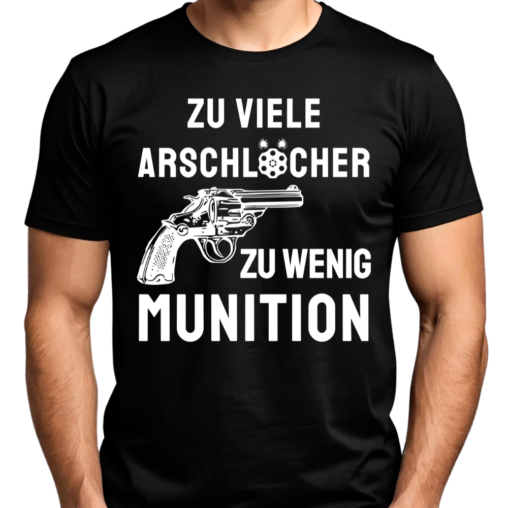 Zu wenig Munition - Premium T-Shirt