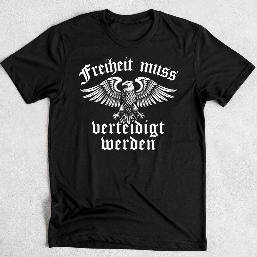 Freiheit muss verteidigt werden - Premium T-Shirt