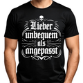Lieber unbequem als angepasst - Premium T-Shirt