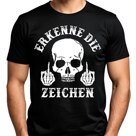 Erkenne die Zeichen - Premium T-Shirt