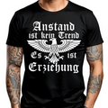Anstand ist kein Trend - Premium T-Shirt