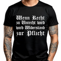 Wenn Recht zu Unrecht wird - Premium T-Shirt