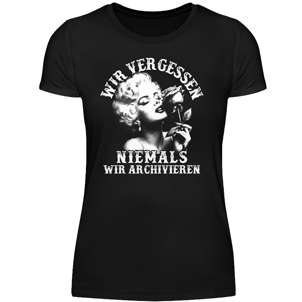 Wir vergessen niemals - Damen Premium T-Shirt
