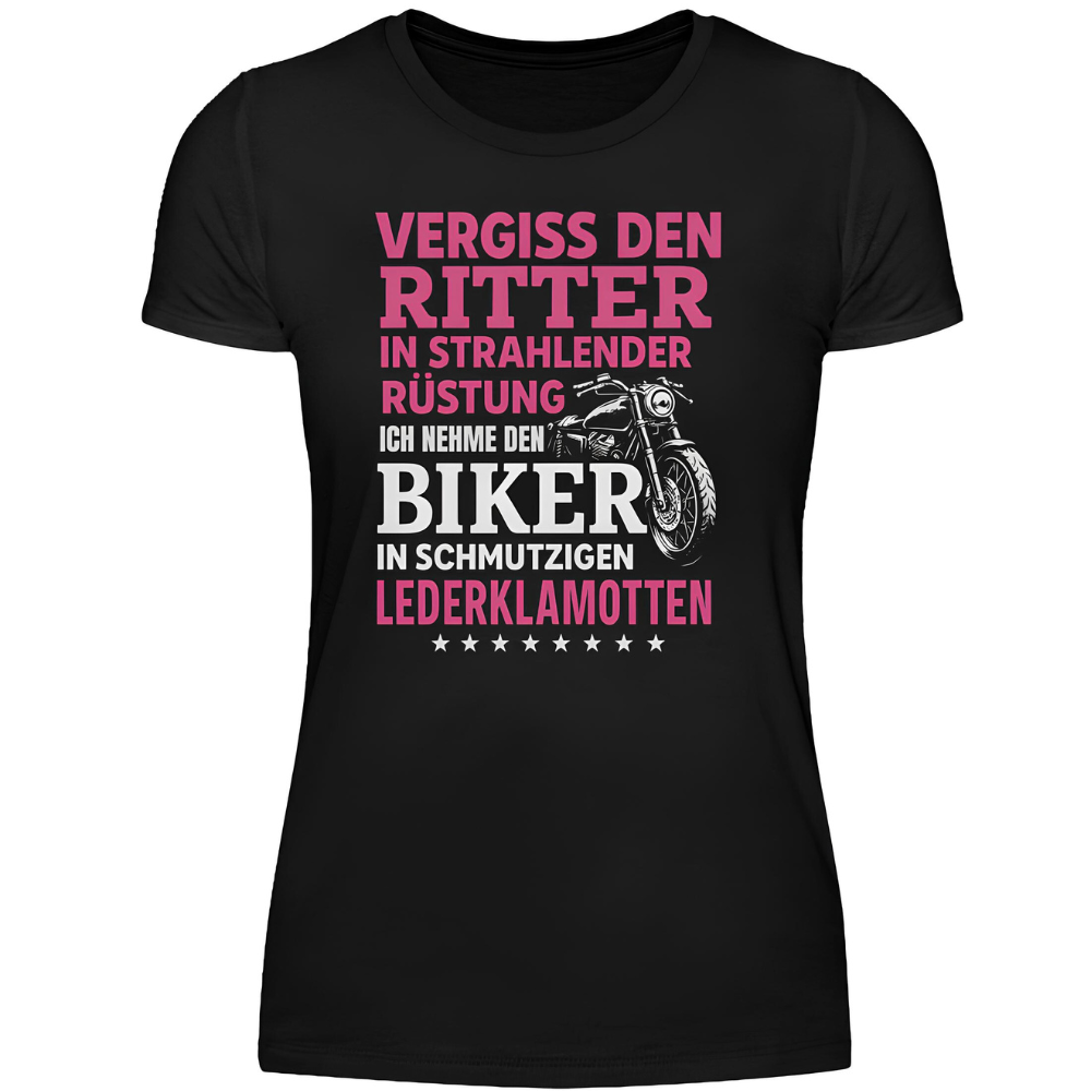 Ich nehme den Biker - Premium Damen T-Shirt