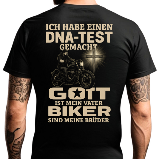 Gott ist mein Vater - T-Shirt Rückendruck