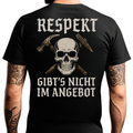 Respekt gibt´s nicht im Angebot - T-Shirt Rückendruck