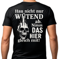 Nimm das hier gleich mit - T-Shirt Rückendruck