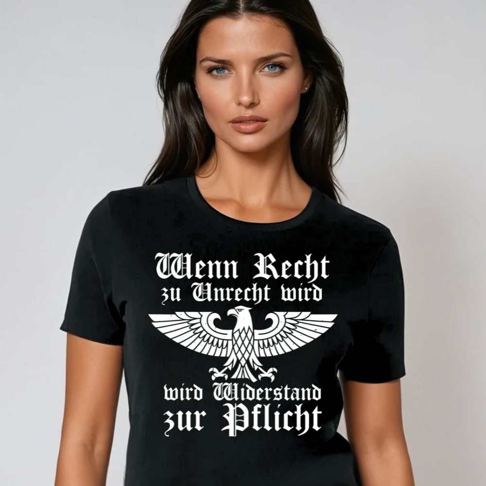 Wenn Recht zu Unrecht wird - Premium Damen T-Shirt
