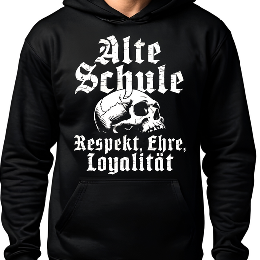 Alte Schule: Respekt, Ehre, Loyalität - Hoodie