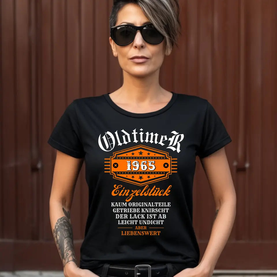 Oldtimer Einzelstück - Damen T-Shirt (Personalisiert)