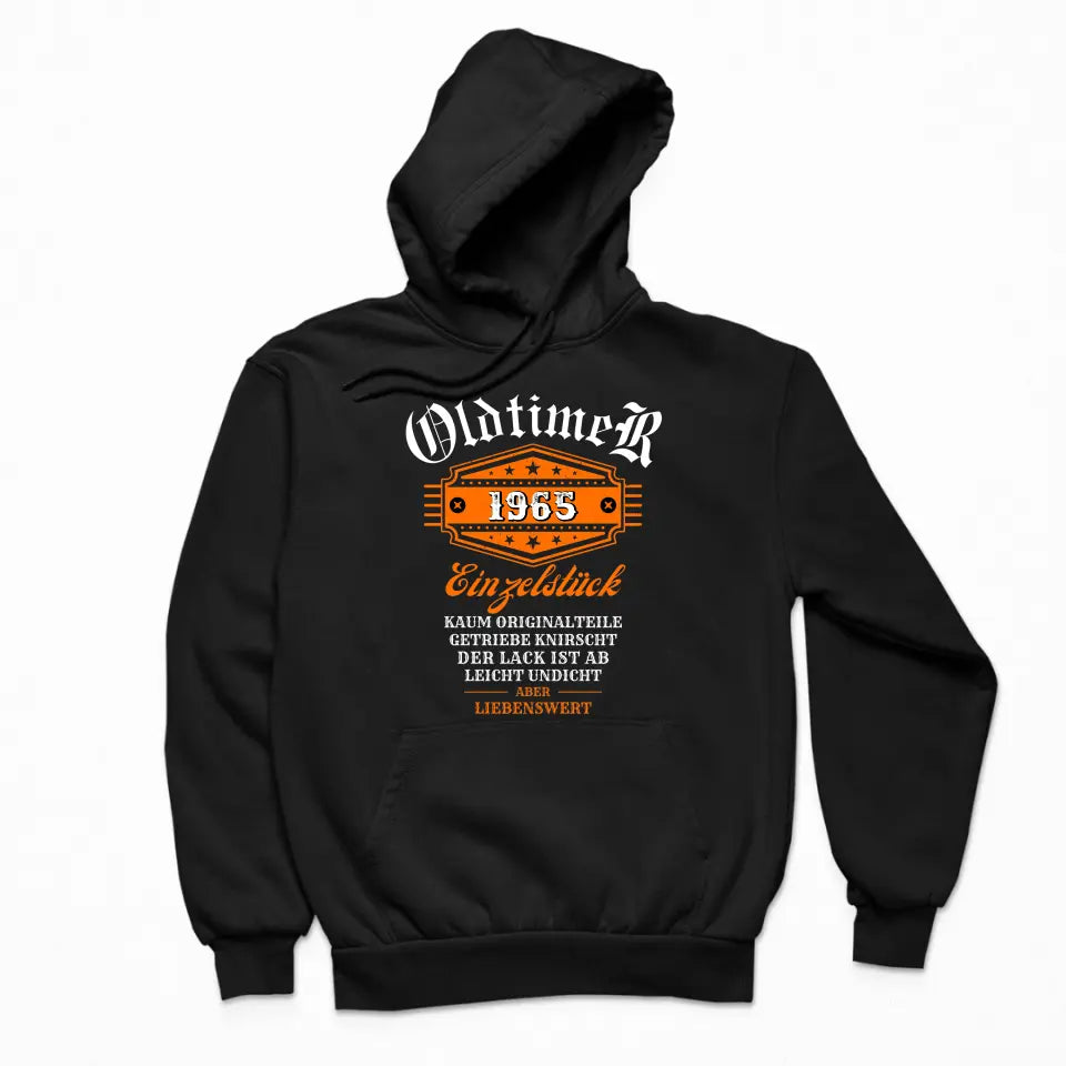 Oldtimer Einzelstück - Unisex Hoodie (Personalisiert)