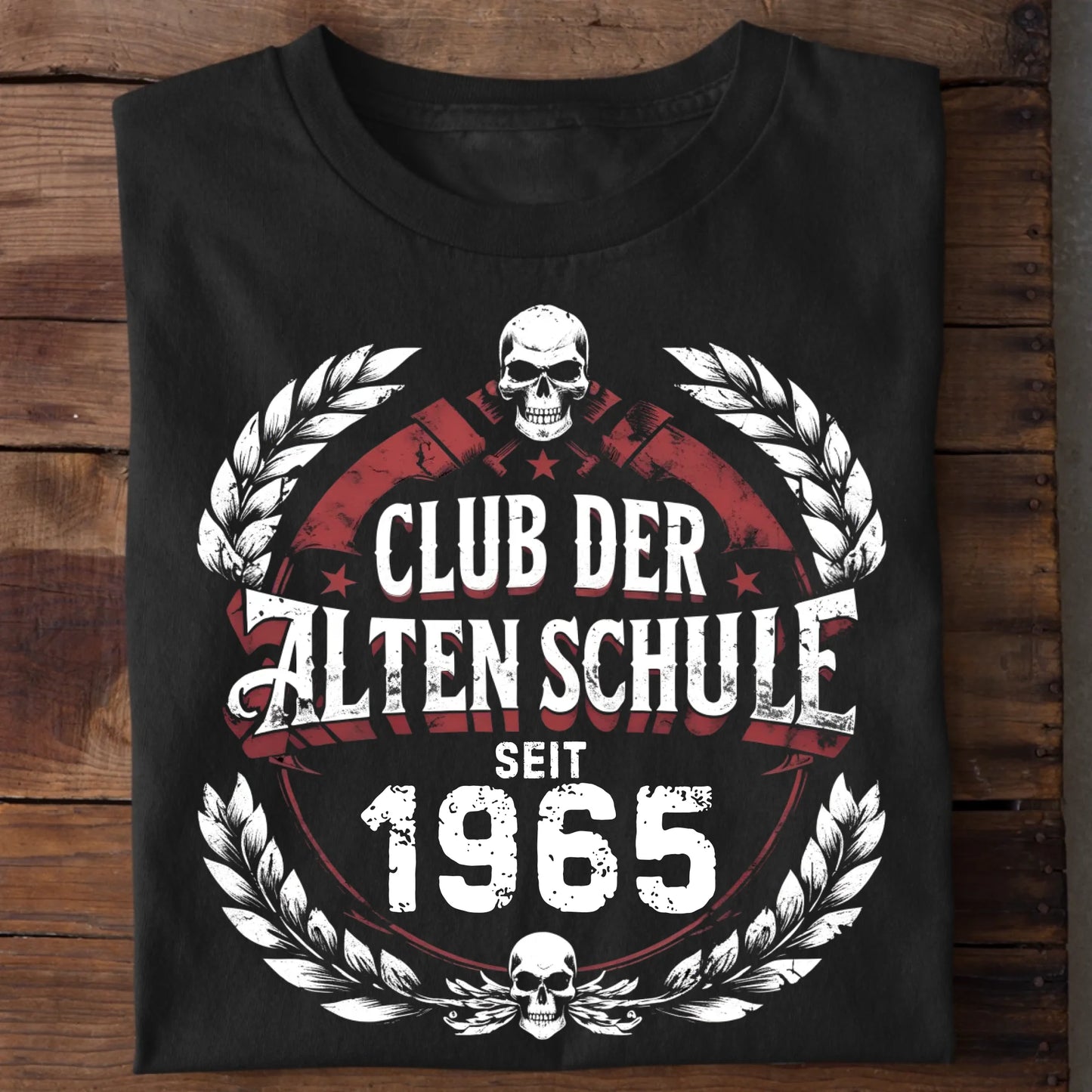 Club der alten Schule (Personalisiert) - Premium T-Shirt