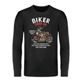 Biker über 50 - Langarm Shirt