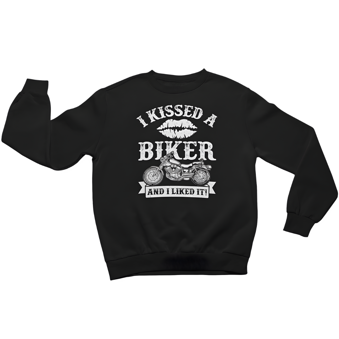 I kissed a Biker - Damen Sweatshirt