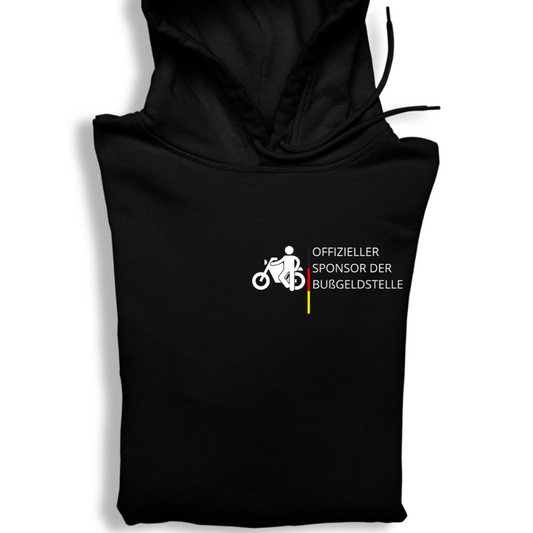 Offizieller Sponsor der Bußgeldstelle - Hoodie