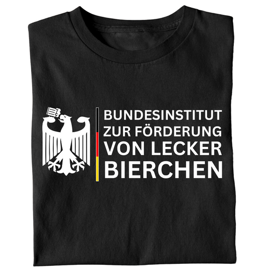 Bundesinstitut zur Förderung von lecker Bierchen - T-Shirt