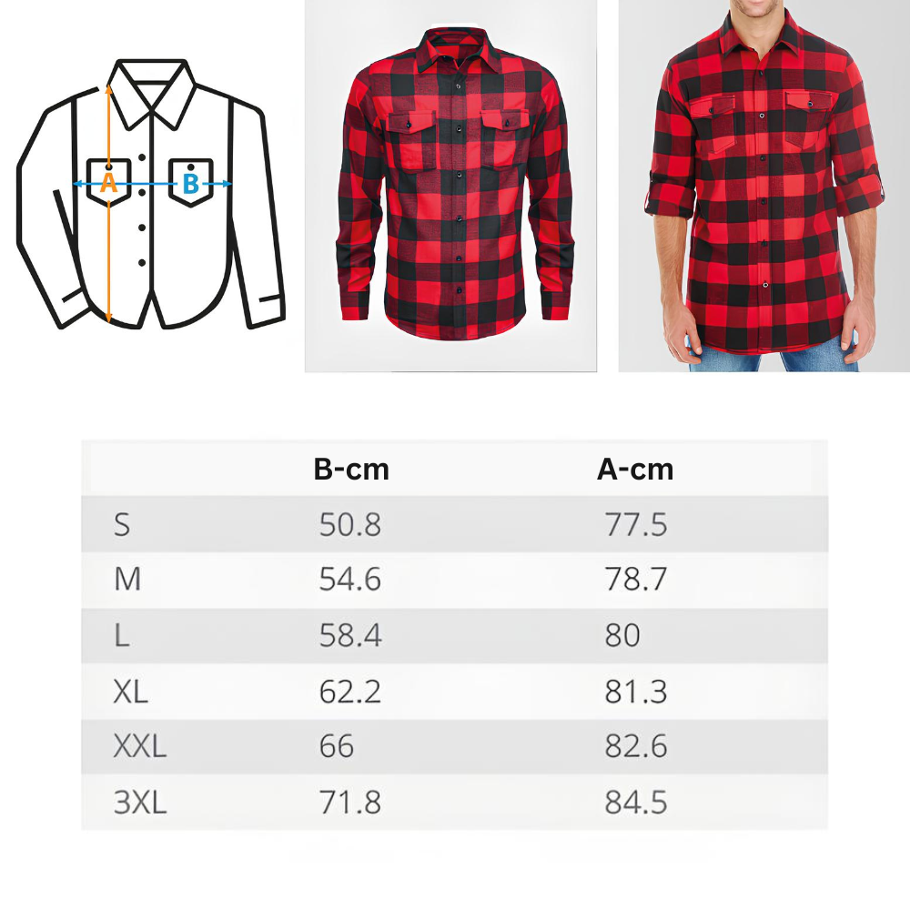 Alte Schule - Unisex Flanellhemd mit Stick