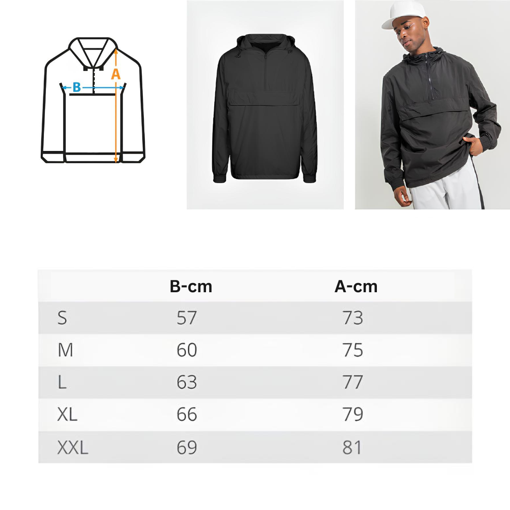 FTW (Forever Two Wheels) - Windbreaker mit Stick