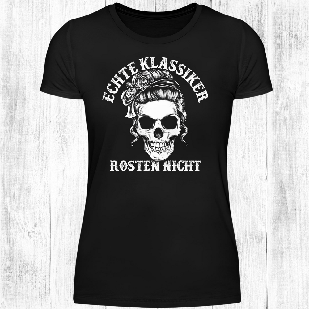 Echte Klassiker rosten nicht - Damen T-Shirt