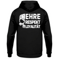 Ehre, Respekt, Loyalität. - Hoodie Rückendruck