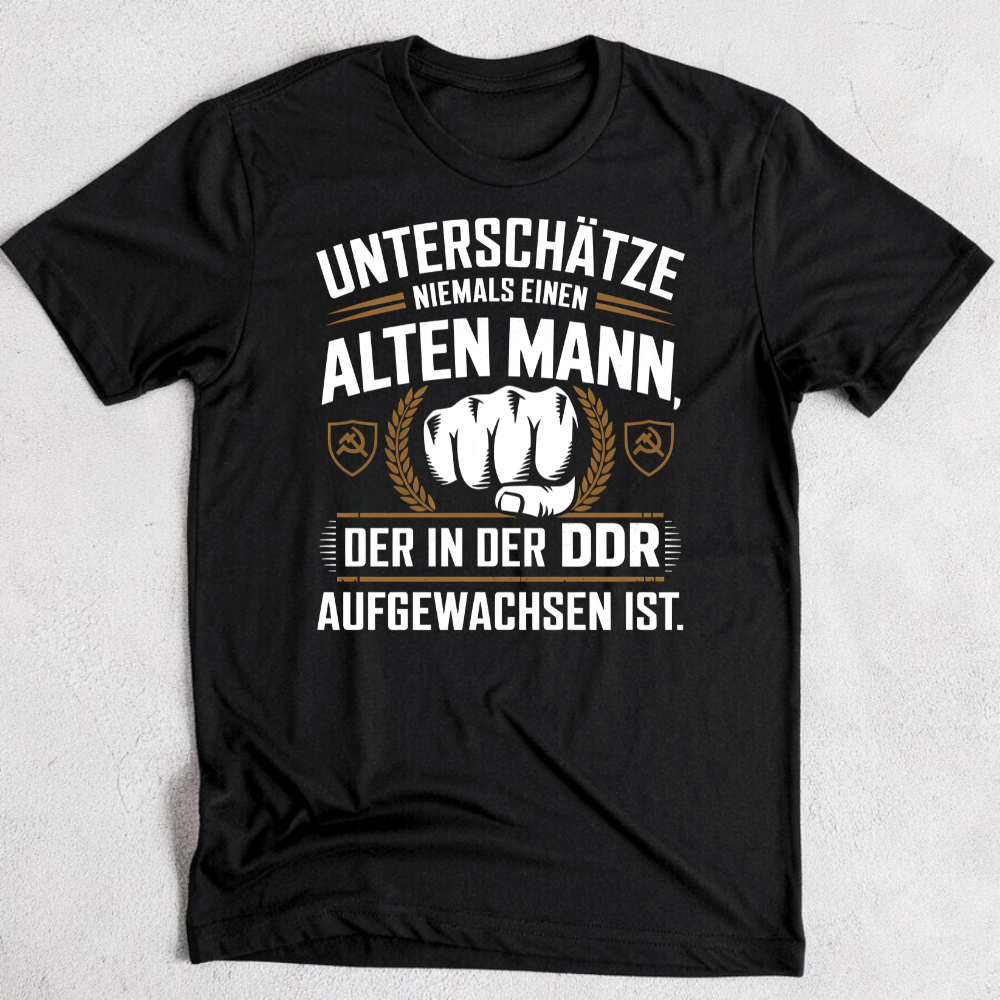 Alter Mann DDR - Premium T-Shirt