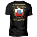 Thüringen - Premium T-Shirt Rückendruck