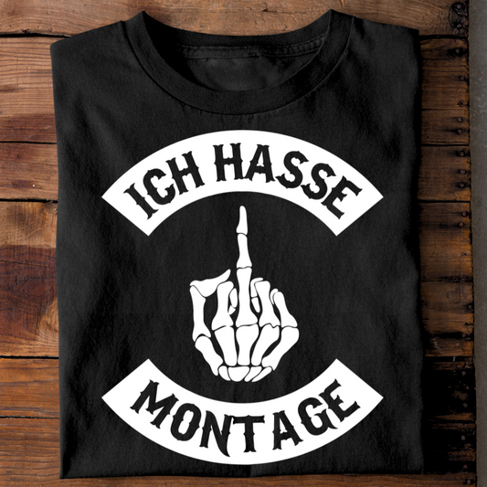 Ich hasse Montage - Premium T-Shirt