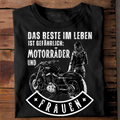 Das Beste im Leben ist gefährlich - Premium T-Shirt