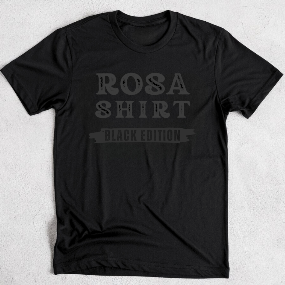 Rosa Shirt (Black Edition) - Premium T-Shirt