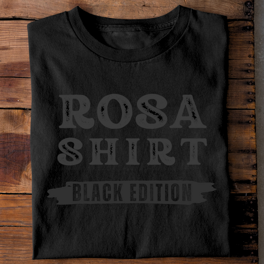 Rosa Shirt (Black Edition) - Premium T-Shirt