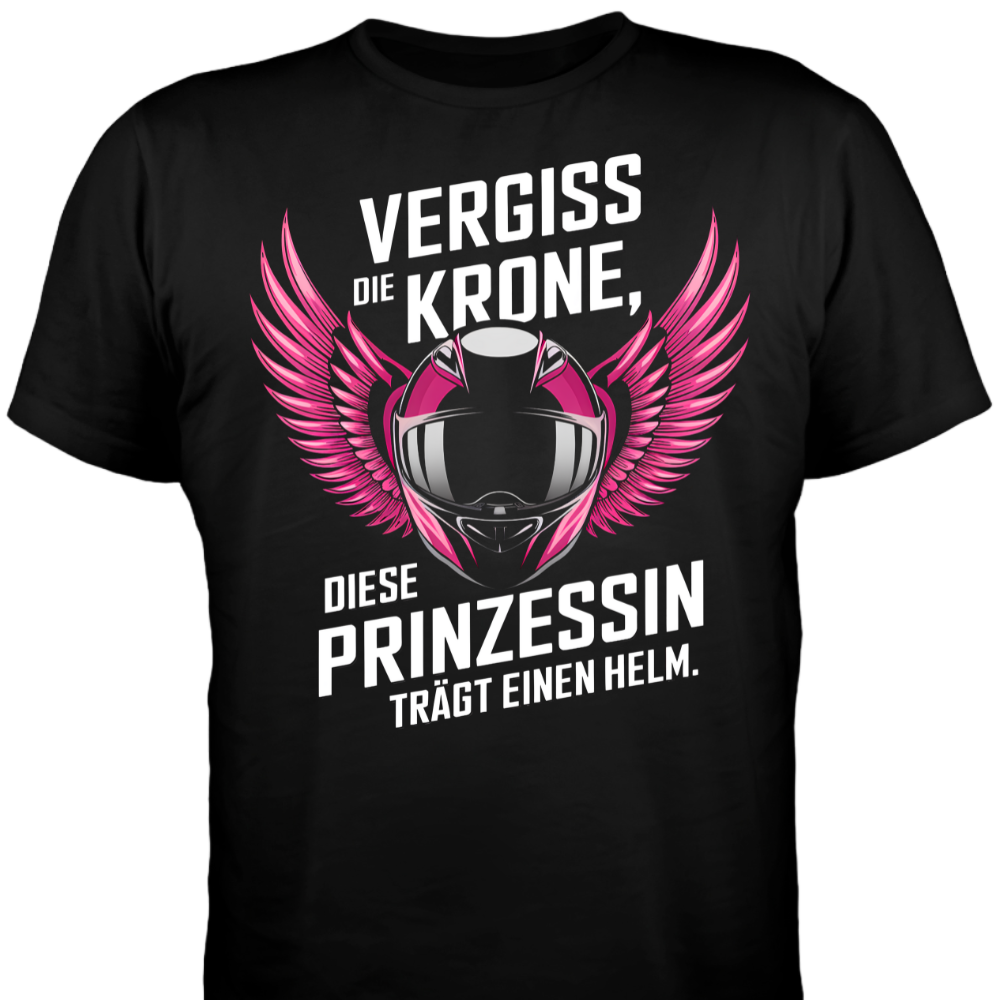 Diese Prinzessin trägt einen Helm - Premium Damen T-Shirt