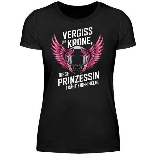 Diese Prinzessin trägt einen Helm - Premium Damen T-Shirt