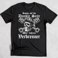 Komm auf die dunkle Seite - T-Shirt