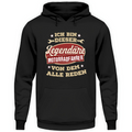 Ich bin dieser legendäre Motorradfahrer - Hoodie