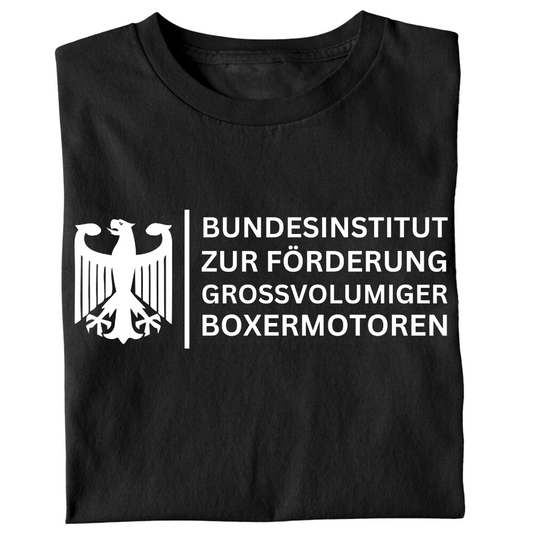Bundesinstitut zur Förderung großvolumiger Boxermotoren - T-Shirt
