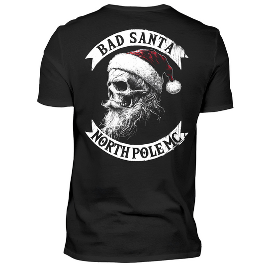 BAD SANTA - T-Shirt Rückendruck