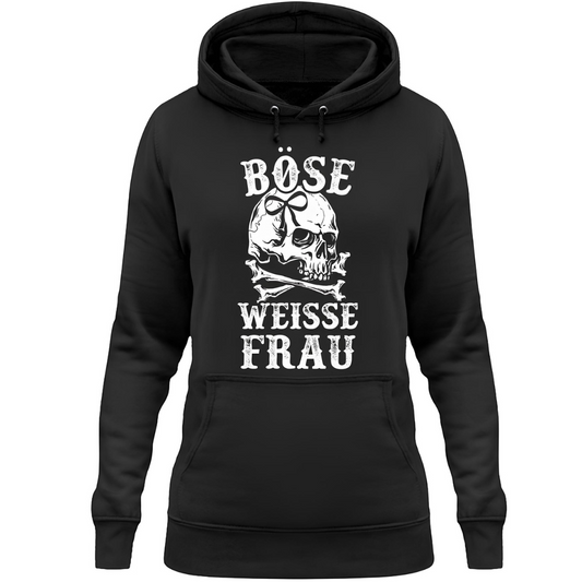 Böse weiße Frau - Damen Hoodie