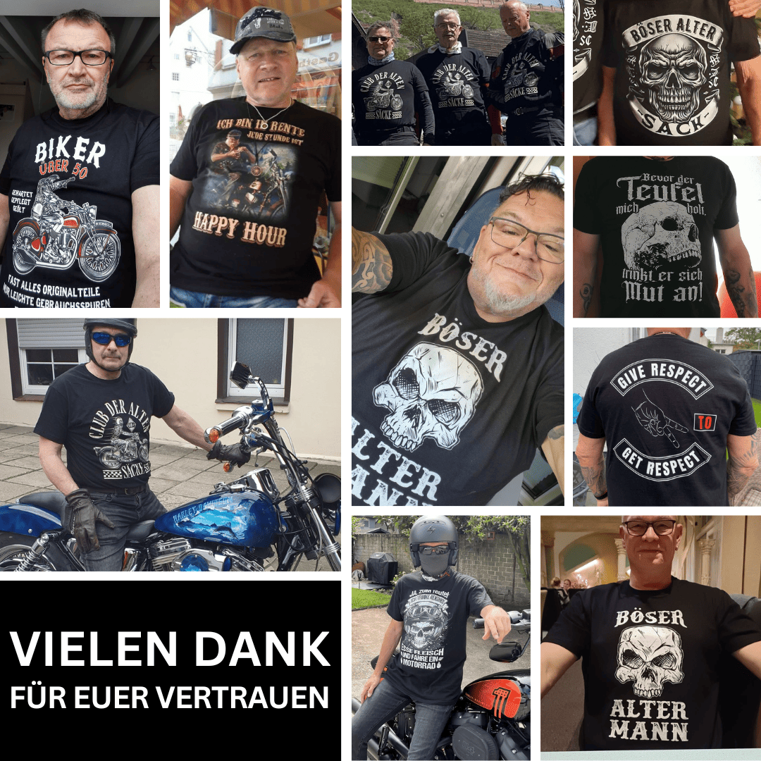 Biker werden nicht grau - T-Shirt