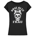 Böse alte Frau - Damen Extended Shoulder Shirt