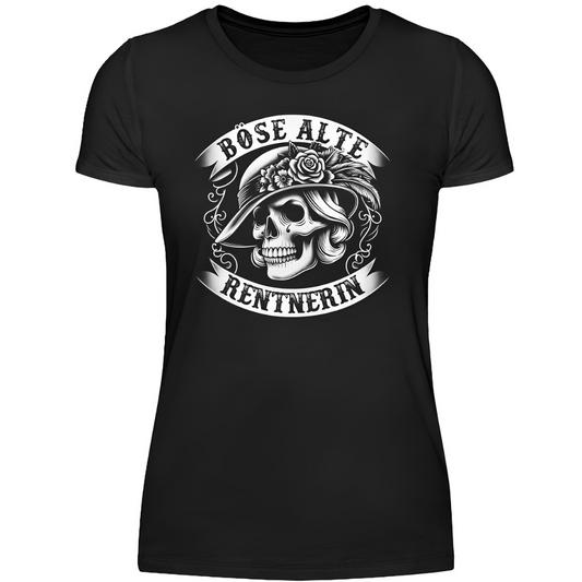 Böse alte Rentnerin - Damen T-Shirt