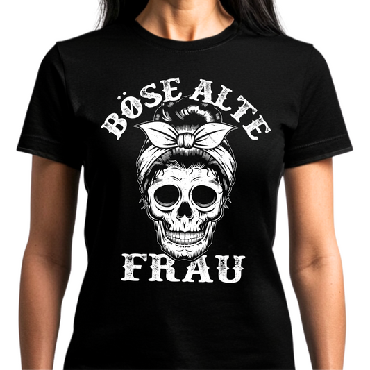 Böse alte Frau - Damen T-Shirt