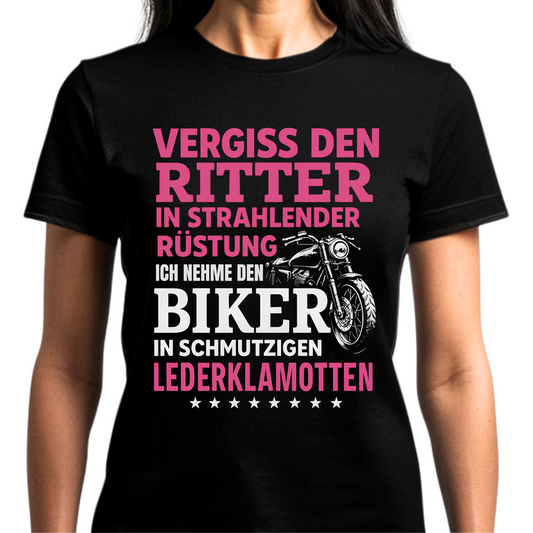 Ich nehme den Biker - Premium Damen T-Shirt