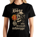 Böse alte Krawallschnegge - Premium Damen T-Shirt
