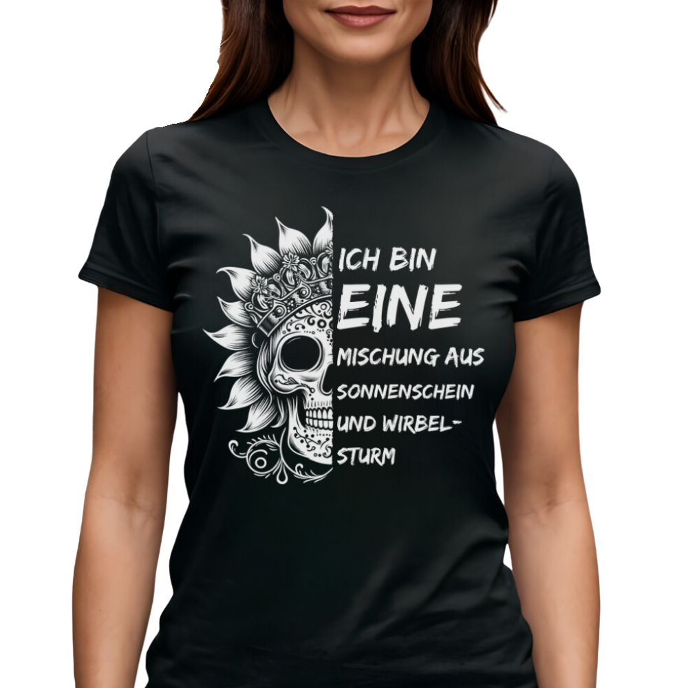 Sonnenschein und Wirbelsturm - Damen T-Shirt